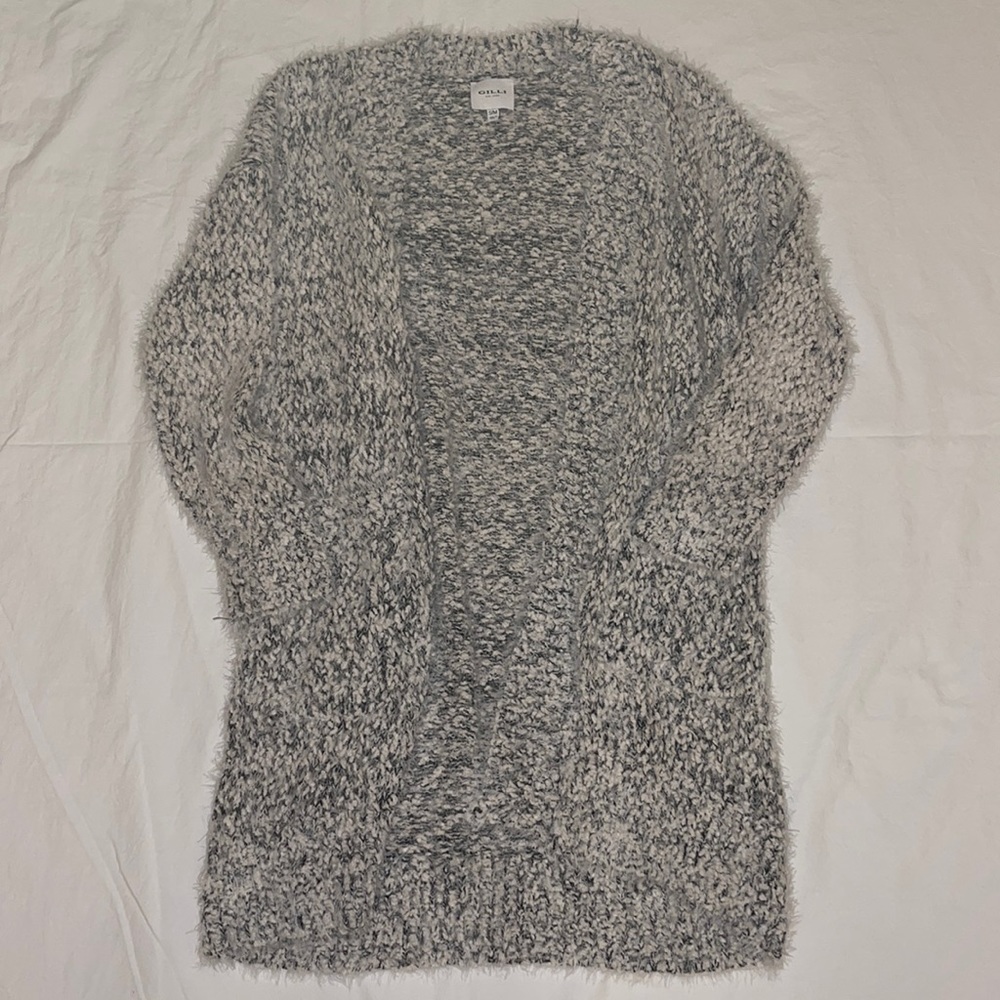 Gilli Long Fuzzy Cardigan